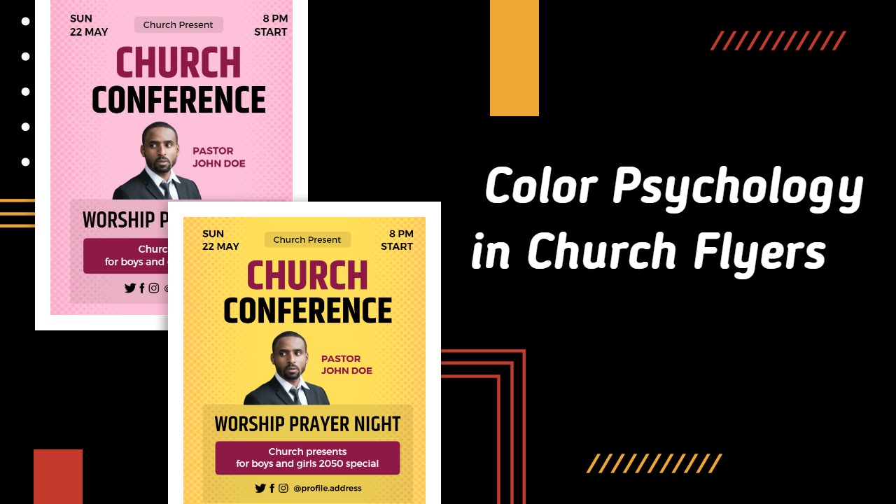 Color Psychology in Church Flyers