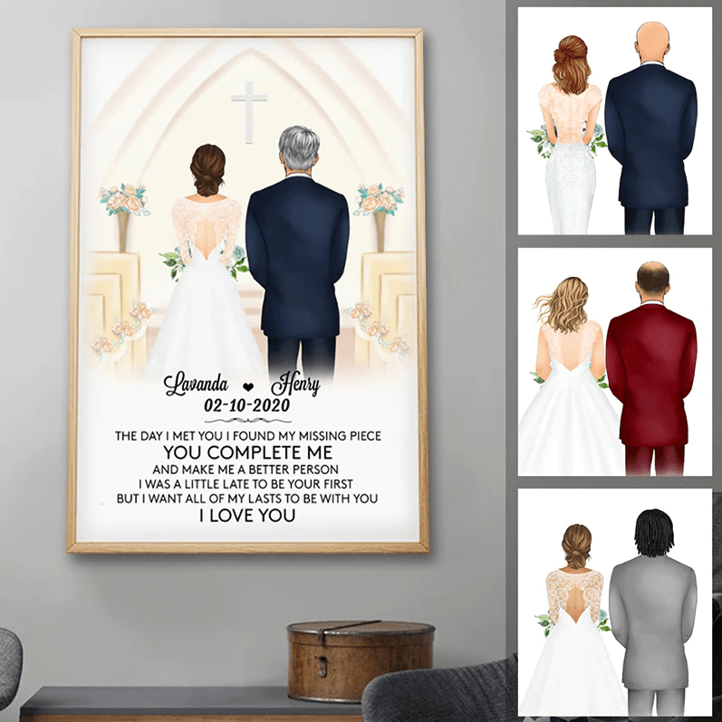 Customizable Wedding Poster