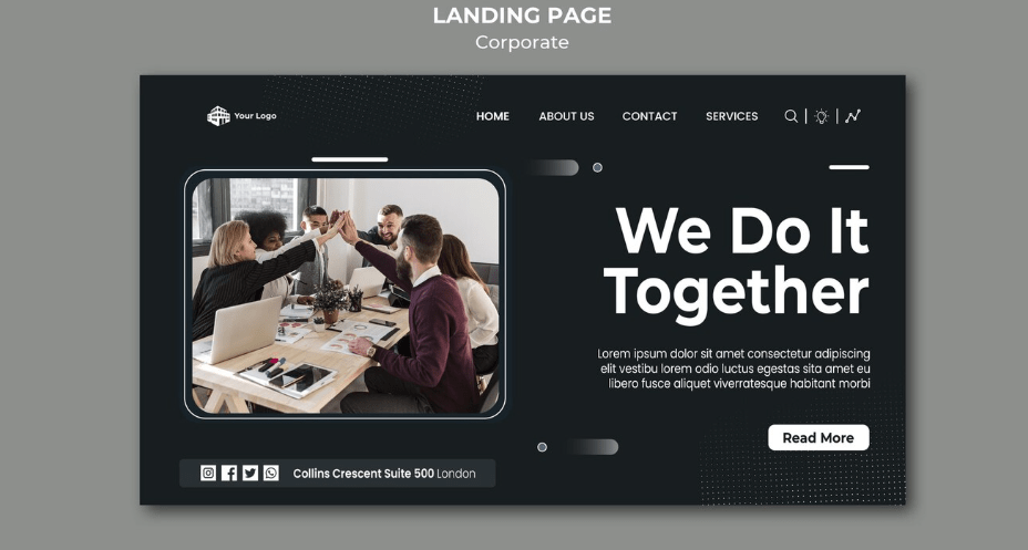 corporate website design