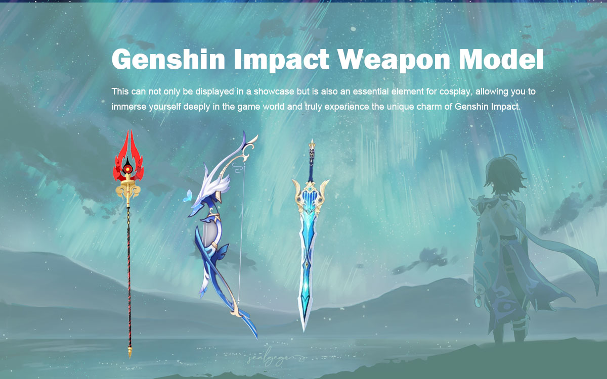 Genshin Impact Cosplay Weapons