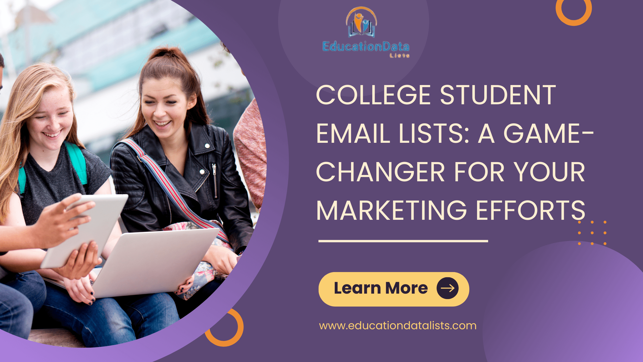 College Student Email Lists (