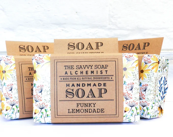 Homemade Soap Packaging, where form and function