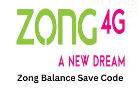 how to save zong balance