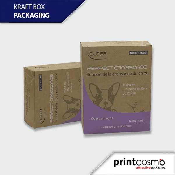 CUSTOM DESIGNED KRAFT PACKAGING BOXES