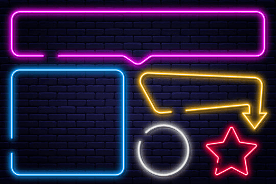 neon signs