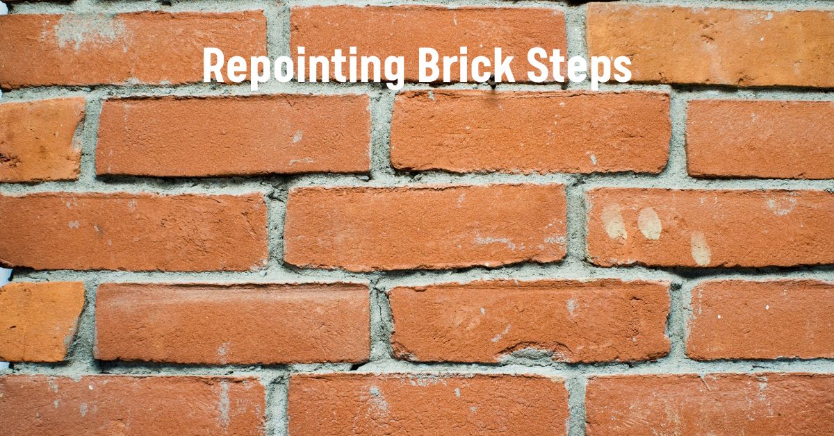 Repointing Brick Steps